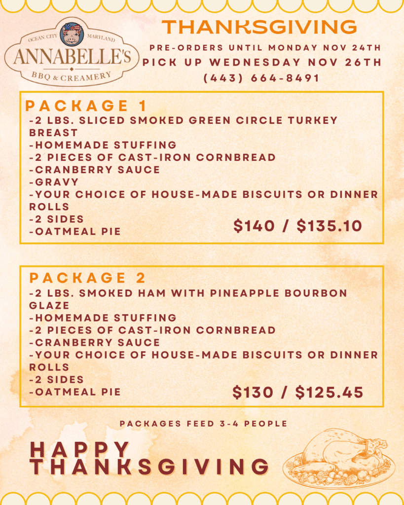 Thanksgiving Packages 1 Min